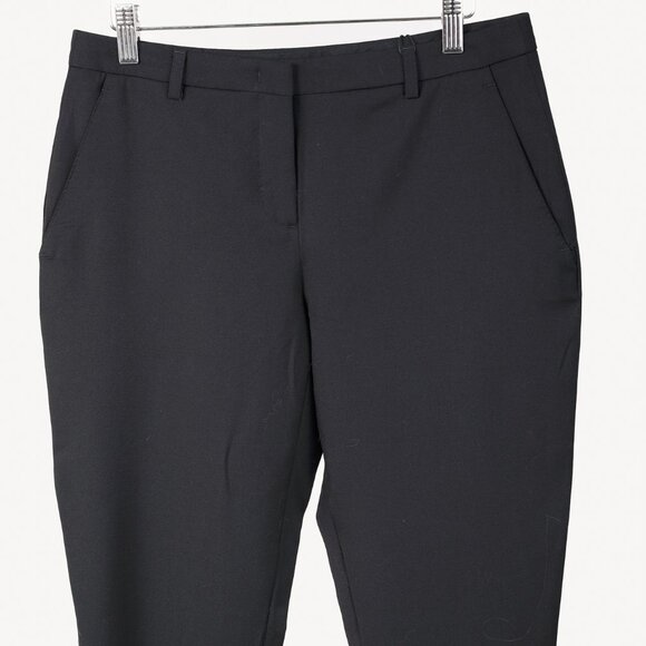 Burberry Black Stretch-Wool Straight-Leg Trousers - Picture 4 of 13